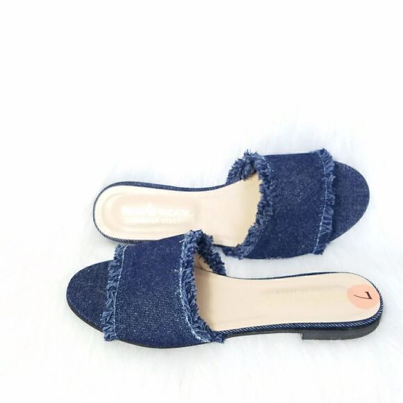 Denim flats made in Italy - Picture 3 of 4